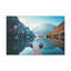«Mountain Valley Clear Lake Nature Wilderness», photographie sur toile-1789582730