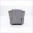 Recliners Single Manual Motion | Plush Velvet | Dark Gray