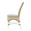 Chaise d'appoint Savoy - Craie et blanc / naturel-83259927-83259929-83259942