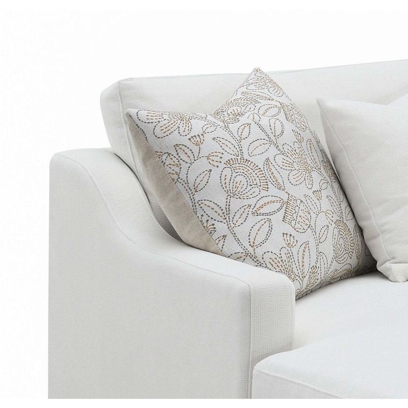 Sectional Sofa w/4 Pillows