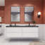Ensemble de meuble-lavabo double 72 po Vickye-84879707