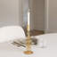 Porte-bougie en verre 11 po H-1293586459