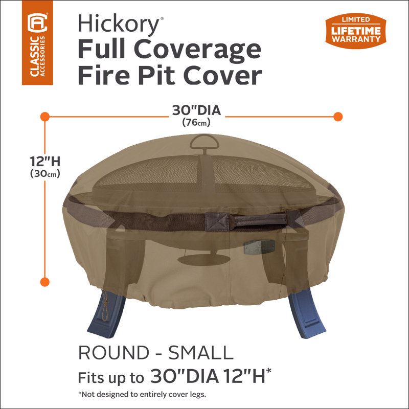 Freeport Park® Donaldson Fire Pit Cover, 30" Diameter