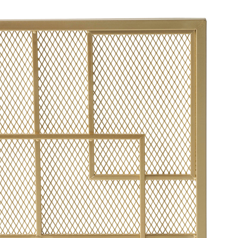 Elegant Fireplace Ember Guard