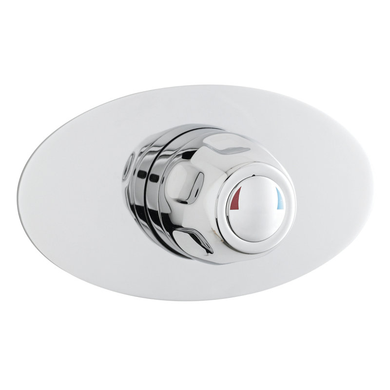 Single Concealed Thermostatic Shower Valve