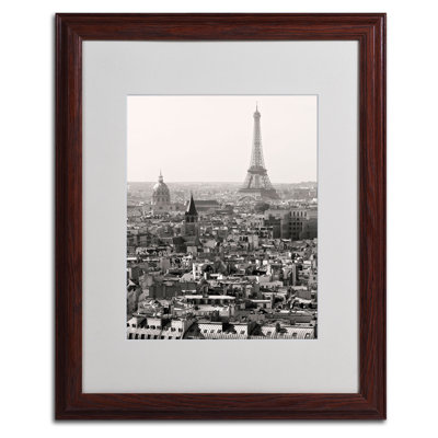 « paris » par pierre leclerc,, reproduction de photo encadrée