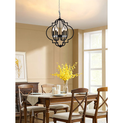 Lustre en cristal 6 lumières Jakayla