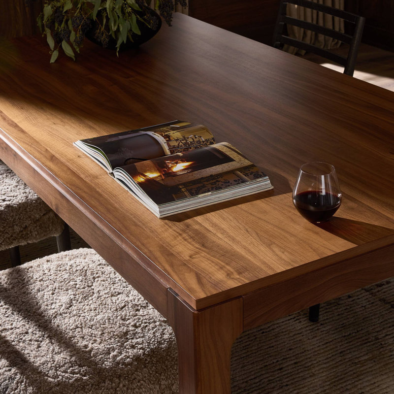 Arturo Dining Table 78"-Natural Walnut