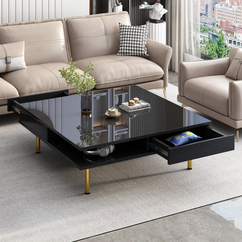 Bouiye Single Coffee Table, Black