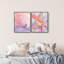 Watercolor Petals Set Abstract Canvas Print by Oliver Gal, Black Frame, 16 x 20-1074599086-1074599087