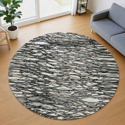 Tapis moderne intérieur / extérieur lavable à la machine Chantille ACN2771