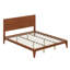 Base de lit en bois de bambou, rangement sous le lit-112249435