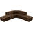 Issic Upholstered Curved Sectional with Ottoman Reversible-89266724