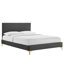Lit plateforme en velours Leah-536338244-536338296