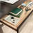 Desk, Brown Finish