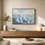 Hydrangea Cove voilier, art mural avec cadre flottant, prêt à être suspendu-2118037733-2118037736