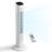 36" Tower Fan White ABS Plastic Remote Control Oscillating Timer