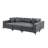Upholstered L-Shaped Sectional Reversible-1328536299