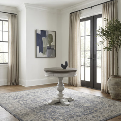 Haylee Round Pedestal End Table