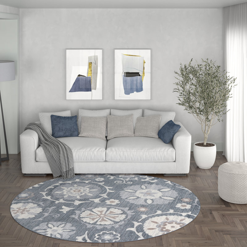 Wealden Indoor Rug, Round 5'3"