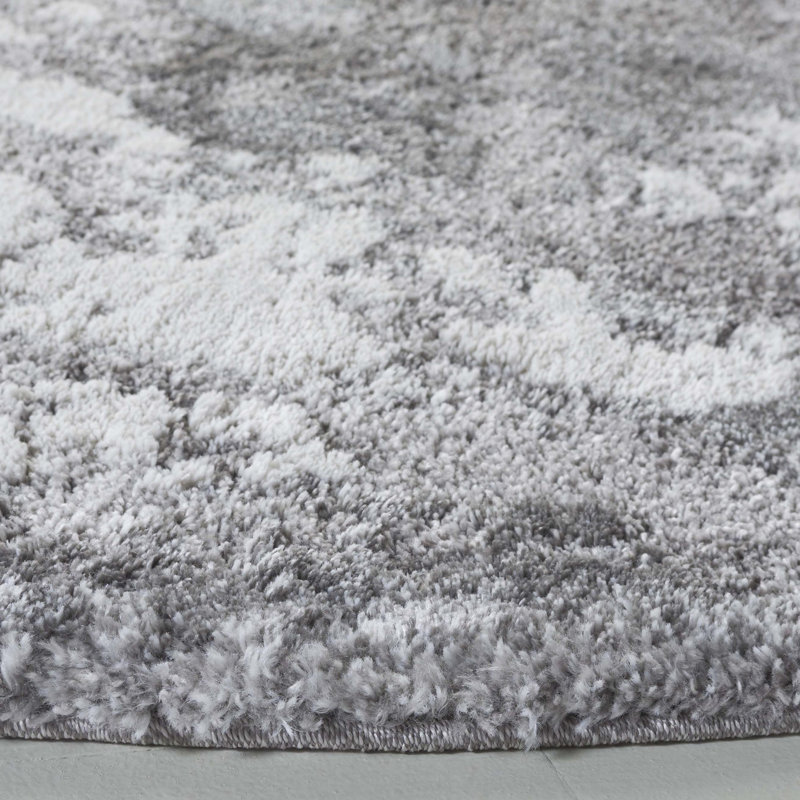 Century 300 Performance Abstract Rug, Round 6'7"
