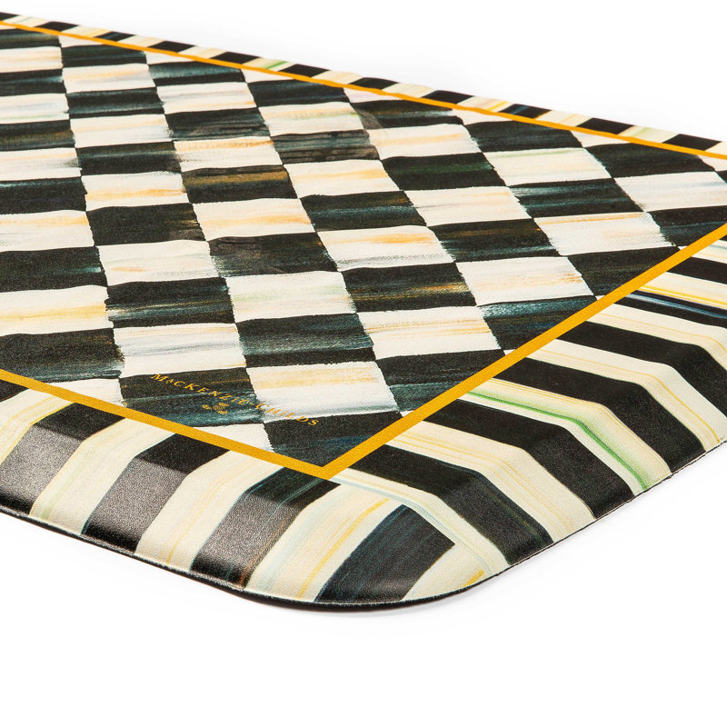Check GelPro Comfort Mat, Black/White, 20" W x 72" L