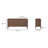 Commode double 6 tiroirs Lola