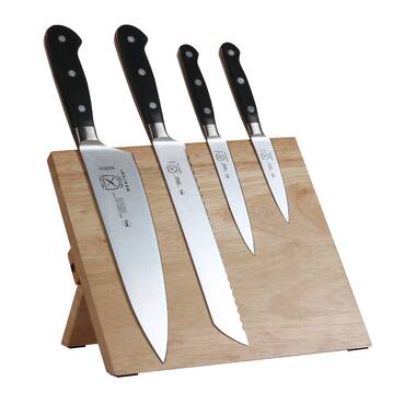 Mercer Cutlery Genesis 6 Piece Stainless Steel Knife Block Set