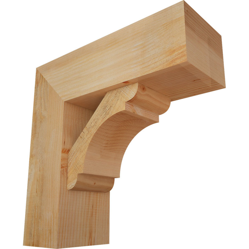 Support de bloc olympique avec entretoise décalée, 22 X 22, Sapin Douglas de l 8 po (scié brut)