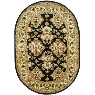Balthrop Hand Tufted Wool Traditional Rug