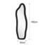 Aleaya Fabric Half-circle Mirror-1886018936-1886018919