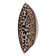 Jaguar Dann Foley Lifestyle - Jaguar - Printed Pillow - 24" x 24" - Cream Over Espresso - Stripe