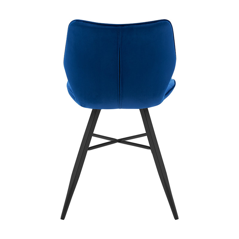Seery Upholstered Dining Chair, Blue
