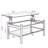 2-Layer Tempered Glass Coffee Table For Living Room