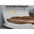 Charilyn Upholstered Profile Sleigh Bed with Faux Leather Headboard,No Box Spring Needed-1130189233-1130189232