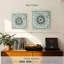 Bleu sarcelle Kerner Sunburst-109357764