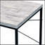 Bureau d'écriture antique blanc et noir