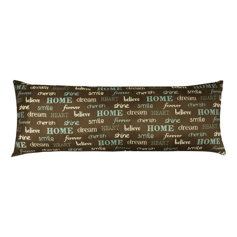 Coussin Stapp Inspire, Brun, 18 po x 48 po, Rectangle