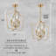 Lustre candélabre en métal 4 lumières Ilvo