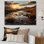 Bellmont Brown Montana Landscape, reproduction d'art sur toile