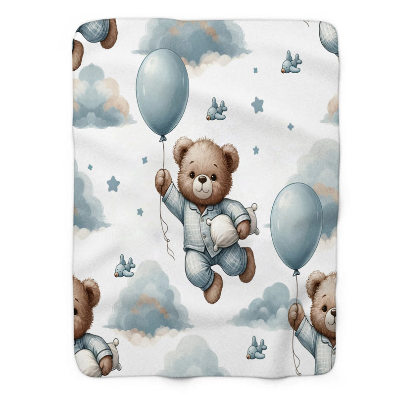Baby Bear - 1 Piece Premium Blanket, Queen