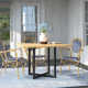 Selene 43'' Teak Outdoor Dining Table