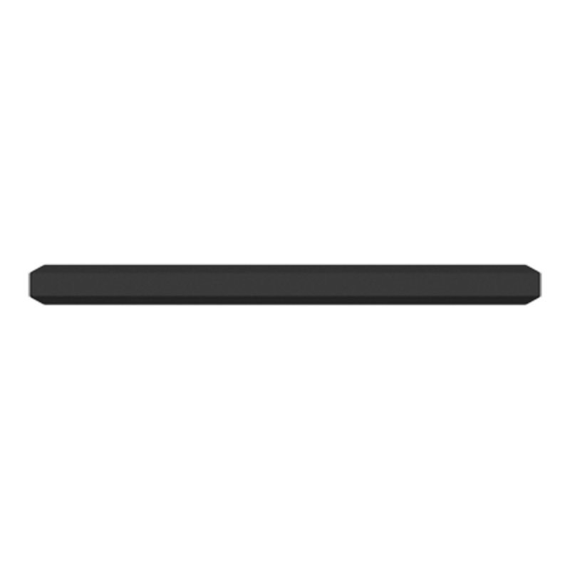 4412 Bevel Pull, 4" CTC, Satin Black