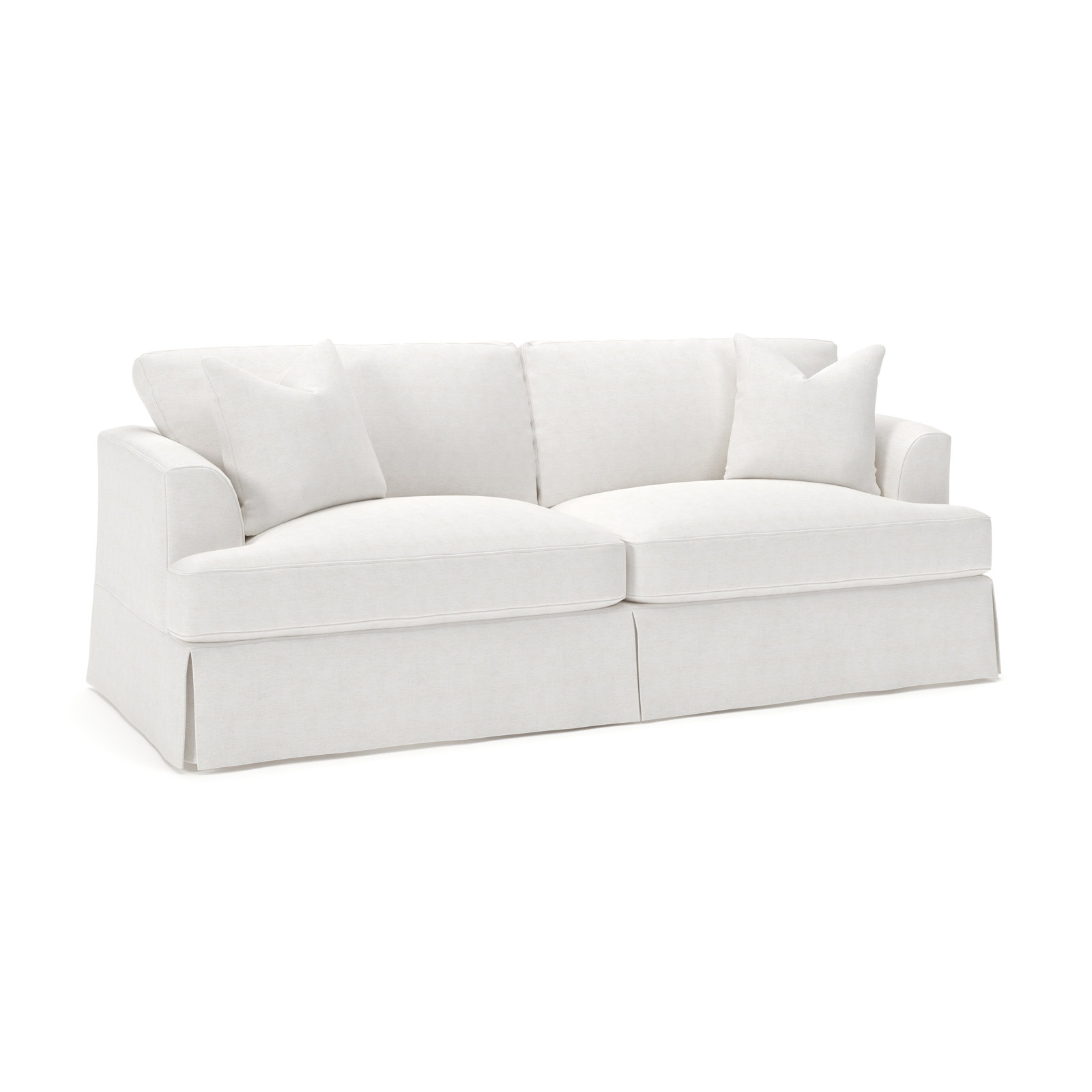 Lucia 92.5'' Upholstered Sofa, Nomad Snow Crypton® Chenille