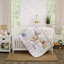 Winnie the Pooh - Blustery Day Clouds Fitted Crib Sheet