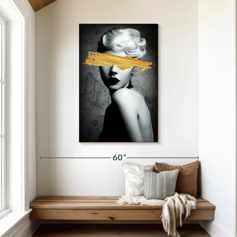 Coup de pinceau Leisha, H 45 po x l 30 po