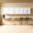 Stackable Wall Mounted Storage Cabinet, 11.81 "D X 31.50"W X 29.92 "H, White
