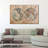 Hemisphere Map Canvas Print-92519008