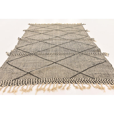 Julian Black and White Rug