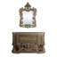 Miroir Constantine brun et doré (miroir seulement)